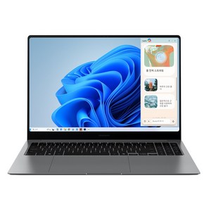 삼성전자 갤럭시북5 프로 NT960XHA-K51A 인텔 울트라5 16인치 고해상도 AI 코파일럿+ 윈도우11 터치 스크린 직장인 대학생 노트북, NT960XHA-K51A, WIN11 Home, 16GB, 1TB, 그레이