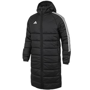 아디다스 TIRO 24 LONG COAT 삼선 롱 코트 패딩