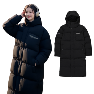 디스커버리 롱패딩 여성 구스다운 백화점출고