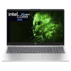 HP 2025 AI 노트북 15.6 코어 울트라5 - 125H 인텔 14세대, Natural Silver, 15-FD1630TU, 256GB, 8GB, Free DOS