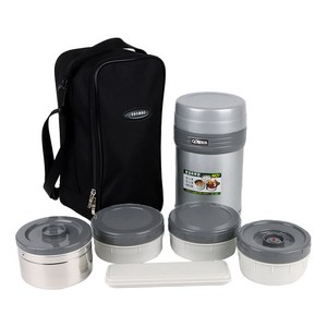 코스모스 알찬 더큰 보온도시락 WJ-855, 혼합색상, 1세트