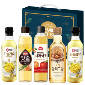 해표 백설 실속5호 설 명절 기름선물세트 기업 대량 선물세트, 50세트