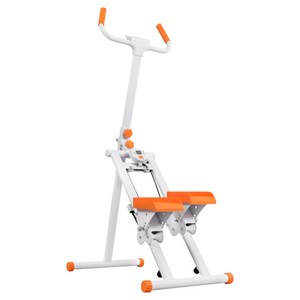 제로바디 헤븐스탭퍼 V3+ 전용 운동 관리 앱 + 게임 기능 지원, 미드나잇 오렌지