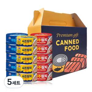 사조 살코기참치 선물세트 C4호, 5세트