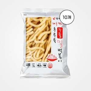 [별가식품] 후루룩누들 밀떡볶이(우동) 1kg, 10개