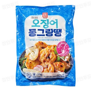 한성 오징어동그랑땡1kg, 10개, 1kg