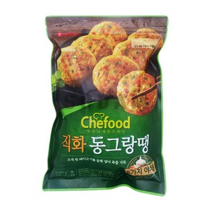 쉐푸드 직화 동그랑땡 1.1kg / 롯데푸드, 5개, 1.1kg