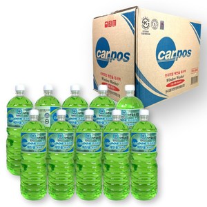 카포스 에탄올 워셔액 1.8L 10p 1박스 사계절 자동차워셔액, 10개, 1.8L