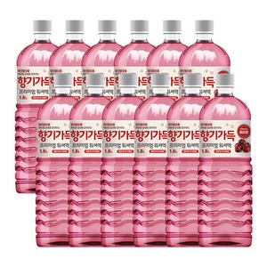 향기나는 에탄올 워셔액 1.8L 체리향 어는점 영하25도, 12개, 1.8L