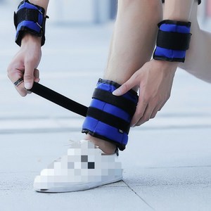 코앤차 발목 손목 웨이트 2kg 운동용 모래중량밴드 근력 트레이닝