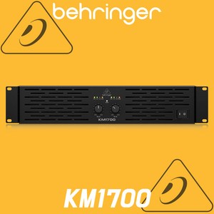 [정품] 베링거 파워앰프 2채널 1700W 스테레오 공연용 행사용 무대용 파워 앰프, KM1700