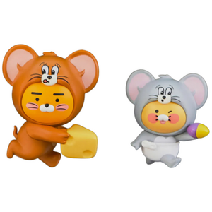 톰과 제리X카카오프렌즈 차량용방향제_라이언&춘식이 세트 송풍구형