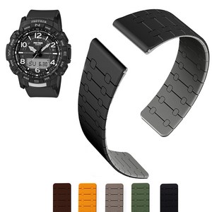 CASIO 카시오 프로트렉 실리콘스트랩 마그네틱 호환밴드