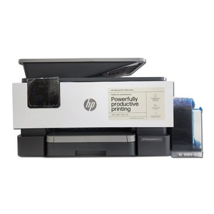 HP 오피스젯 프로 9120 + 무한잉크1000ml 팩스 복합기 최신무칩 hp9010b hp8610 hp8600 hp8710 hp9010 후속모델 무선 모바일 양면 인쇄 스캔 팩스