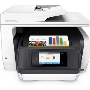 HP OfficeJet Pro 8720 올인원 무선 컬러 프린터, 인스턴트 잉크 또는 아마존 대시 보충 준비 완료 - 흰색(M9L75A)