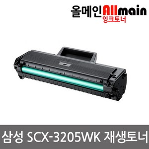 삼성 SCX-3205K 100%호환칩 대용량 재생토너 MLT-D104S,ML-1660K, 단일상품, 1개