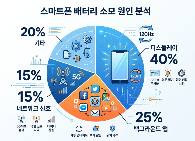 갤럭시 S26 배터리 광탈 해결법 마이폰생활연구소