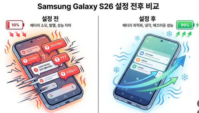 갤럭시 s26 필수 설정