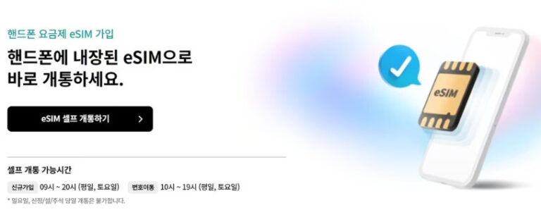 esim개통
