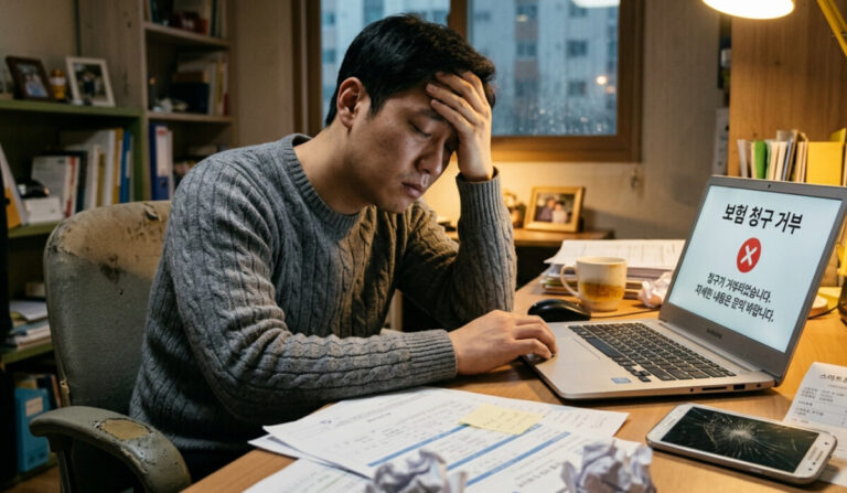 휴대폰 분실보험 거절