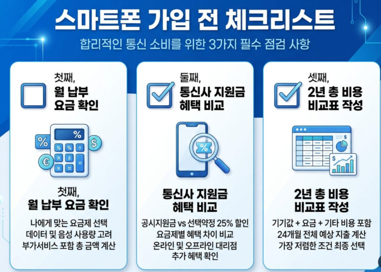 선택약정 vs 공시지원금