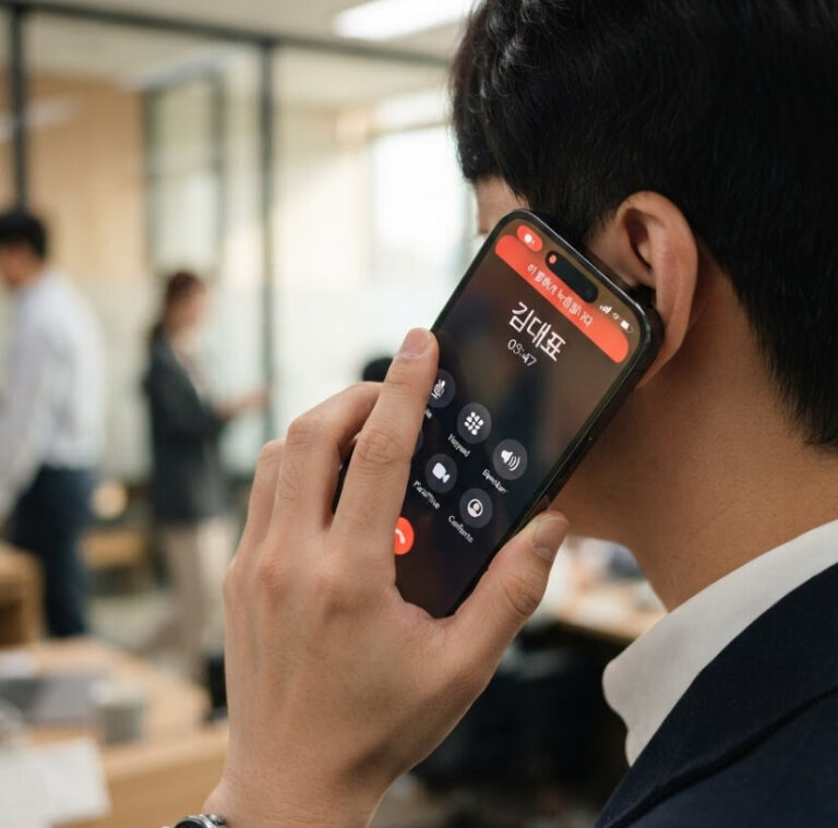아이폰 전화 통화녹음 기능 사용법 